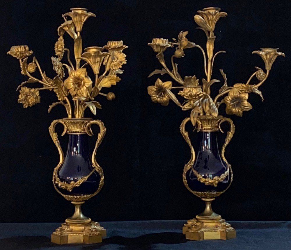 Pair of French Candelabra View II