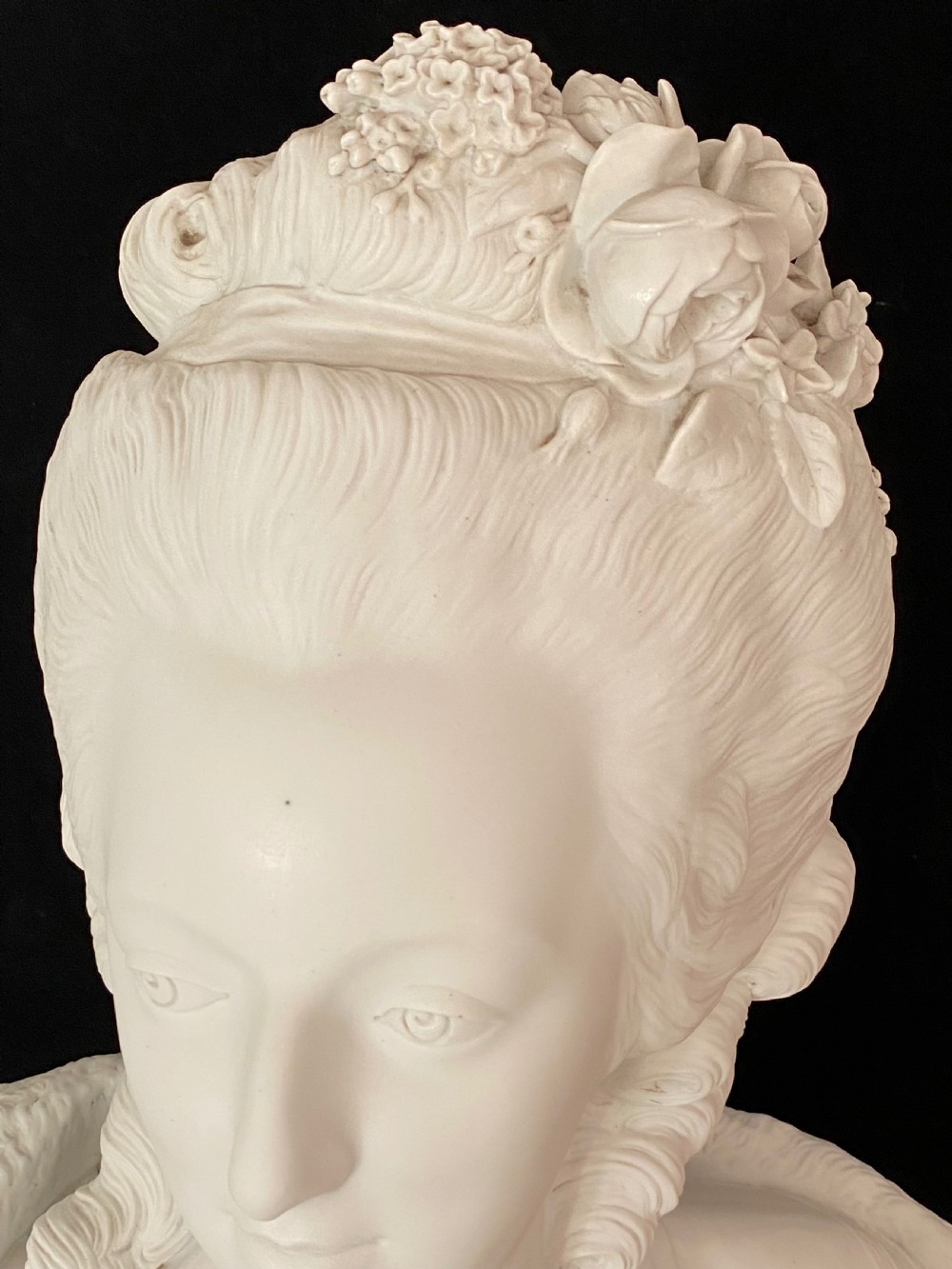 Parian Bust of Marie Antoinette of Very Large Proportion, ca 1910. View XI