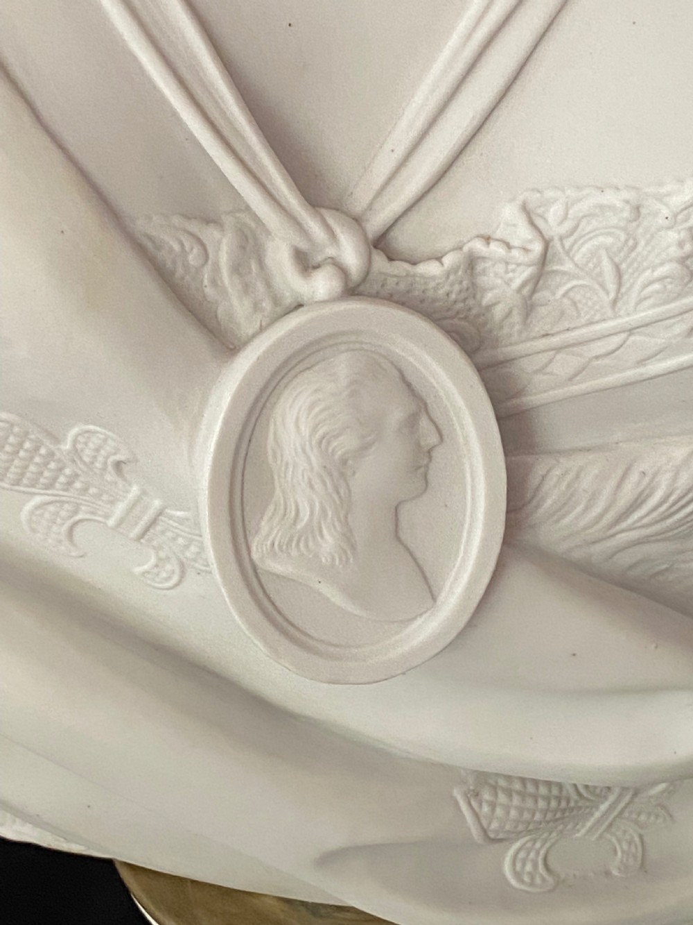 Parian Bust of Marie Antoinette of Very Large Proportion, ca 1910. View XVI