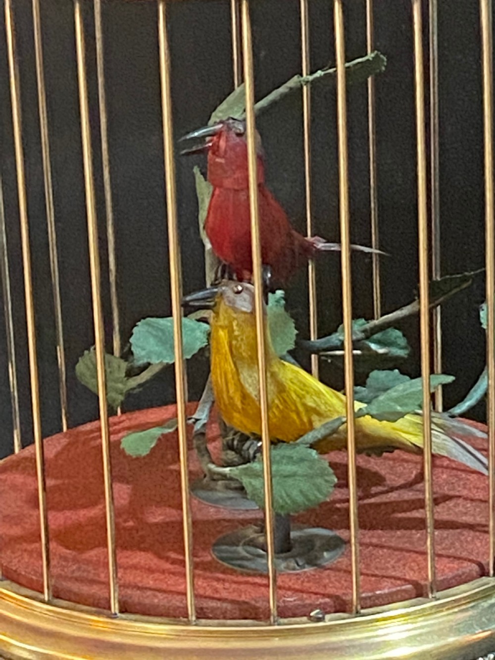 Singing Birds in Brass Cage Automaton by Karl Griesbaum, View II