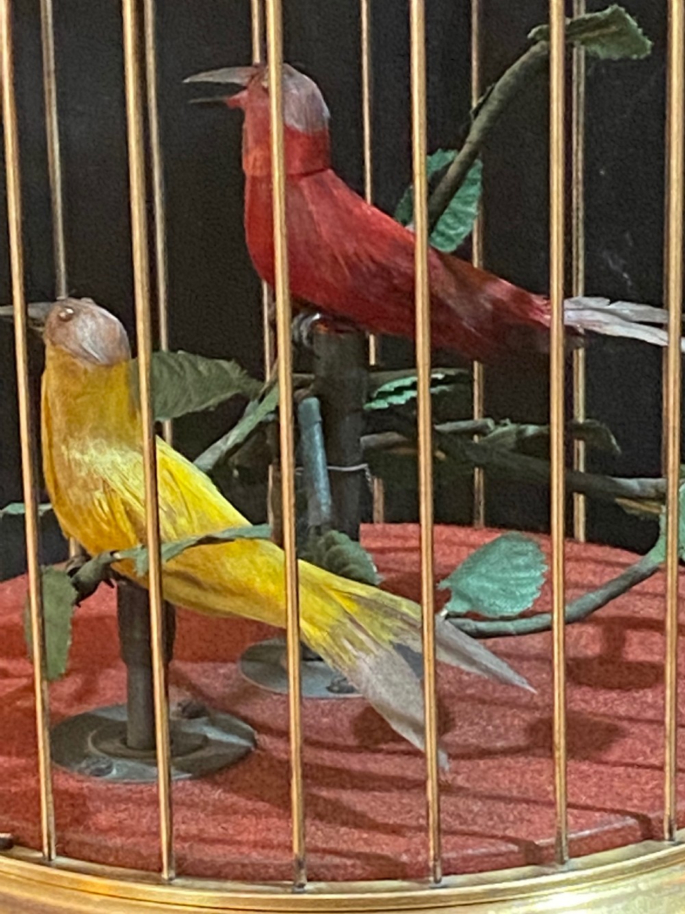 Singing Birds in Brass Cage Automaton by Karl Griesbaum, View III