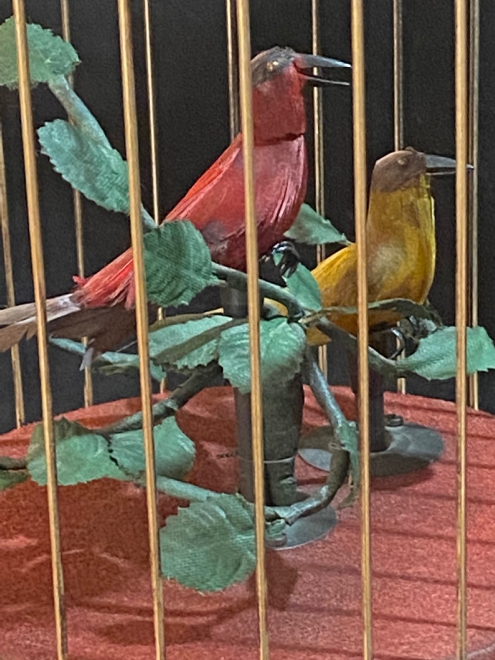 Singing Birds in Brass Cage Automaton by Karl Griesbaum, View V