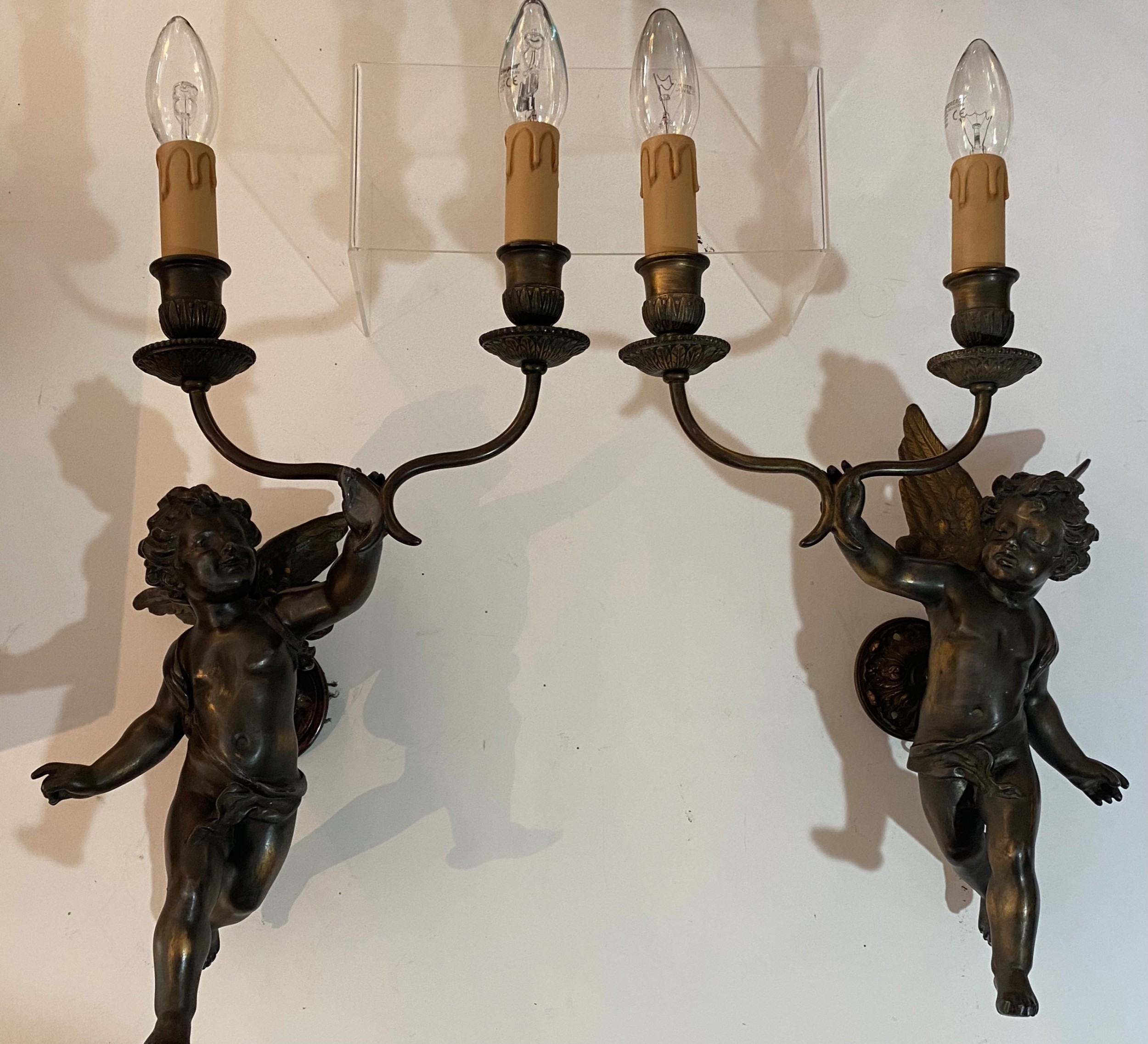 Pair of Late 19th Century Wall Lights