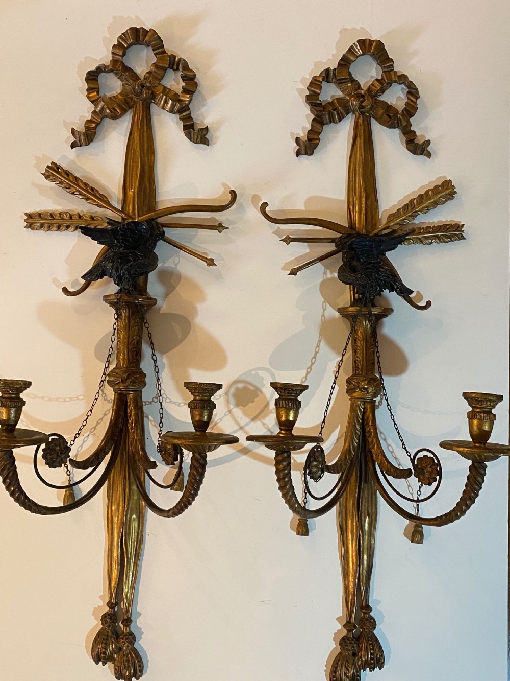 Regency Giltwood Wall Sconces View XVI