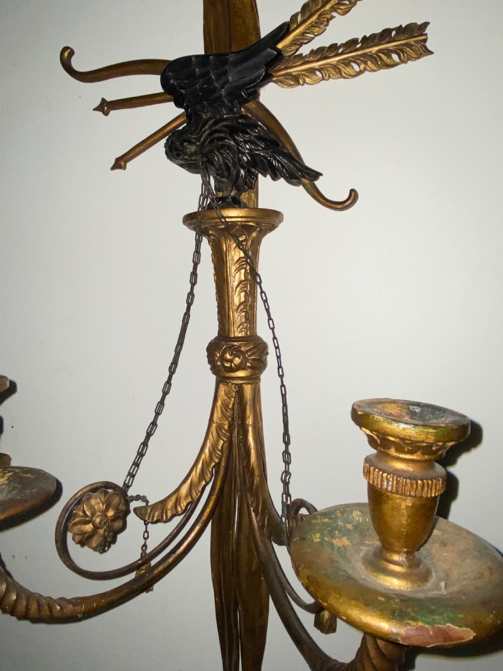 Regency Giltwood Wall Sconces View II