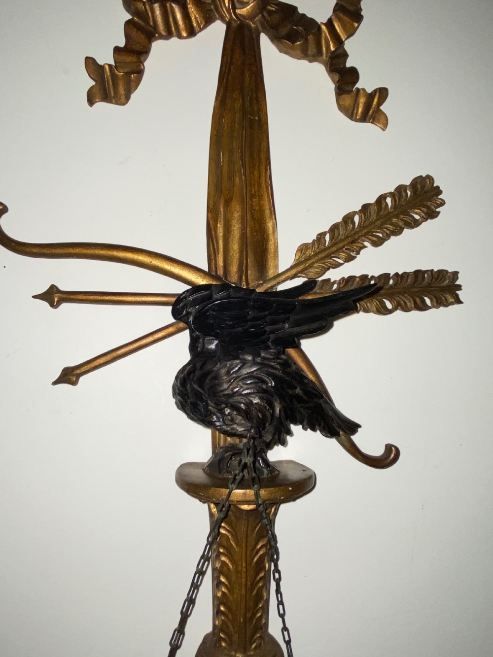 Regency Giltwood Wall Sconces View V