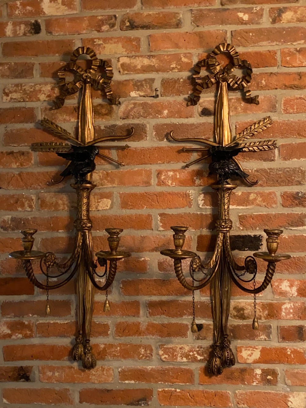 Regency Giltwood Wall Sconces