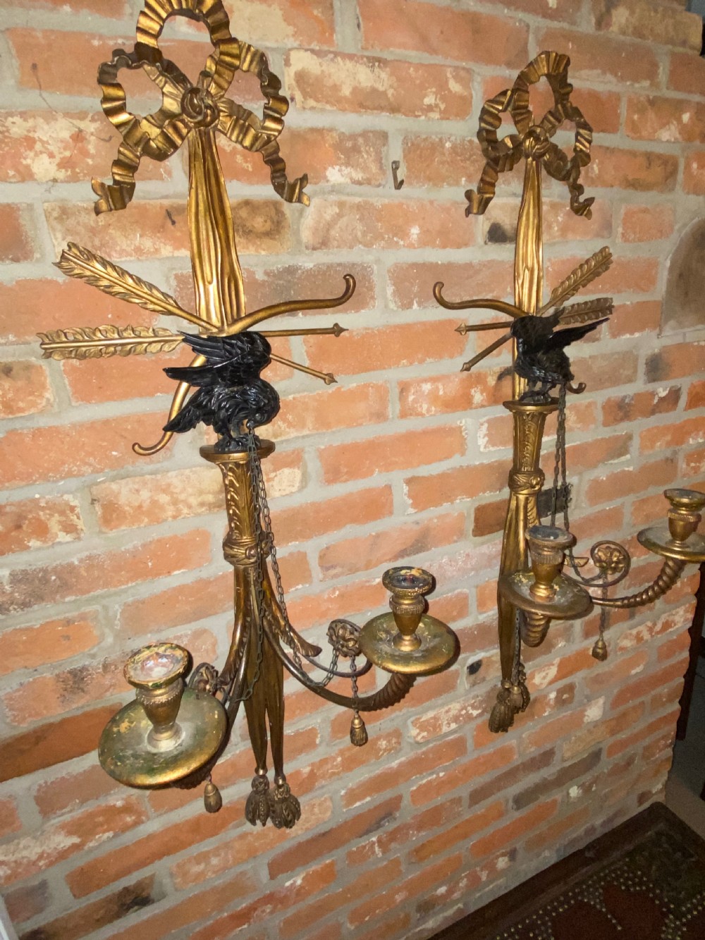Regency Giltwood Wall Sconces View XXI