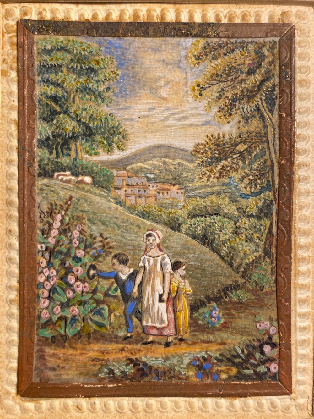 Pair of Miniature Watercolours  View VI