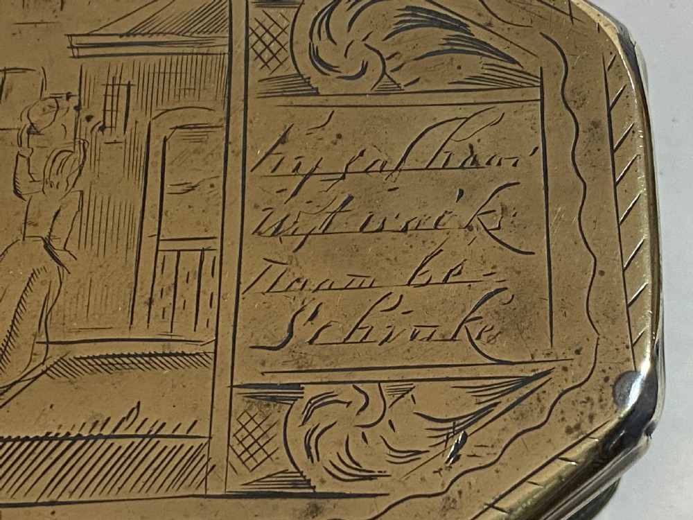 Dutch Tobacco Box ca 1750. View V