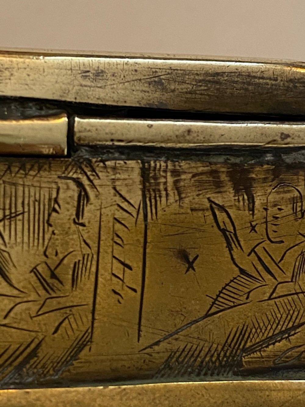 Dutch Tobacco Box ca 1750. View VIII