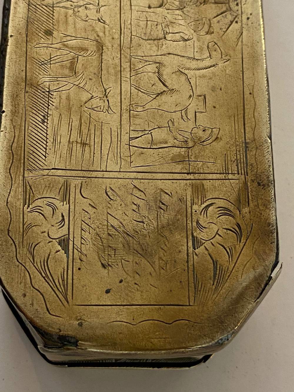 Dutch Tobacco Box ca 1750. View X
