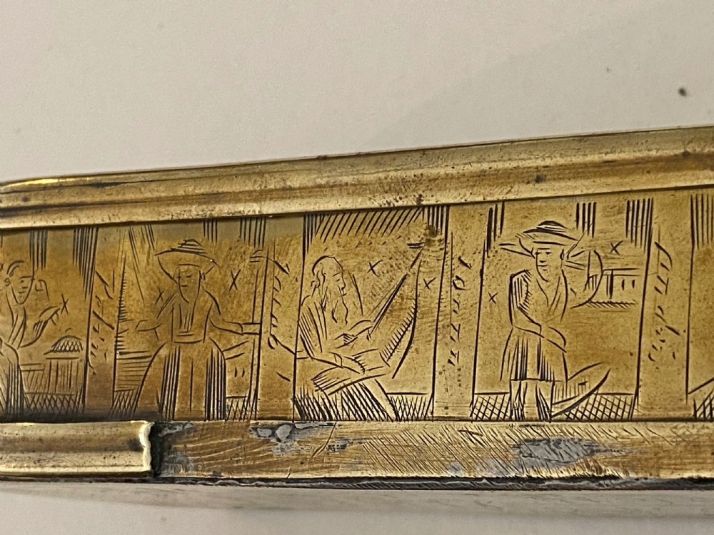 Dutch Tobacco Box ca 1750. View VI