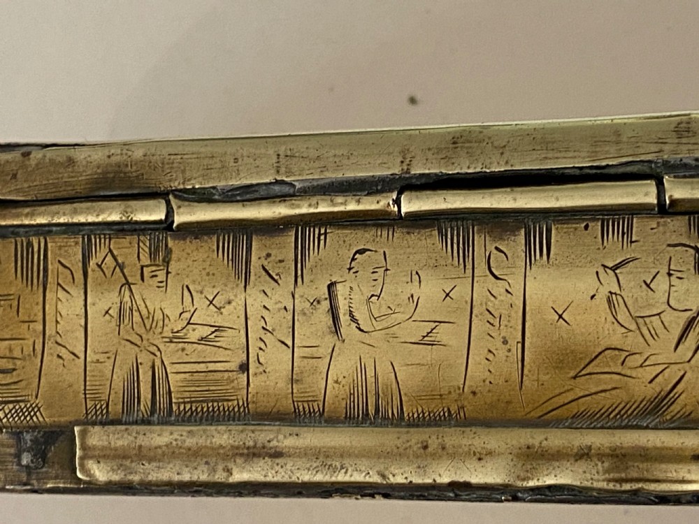 Dutch Tobacco Box ca 1750. View VII