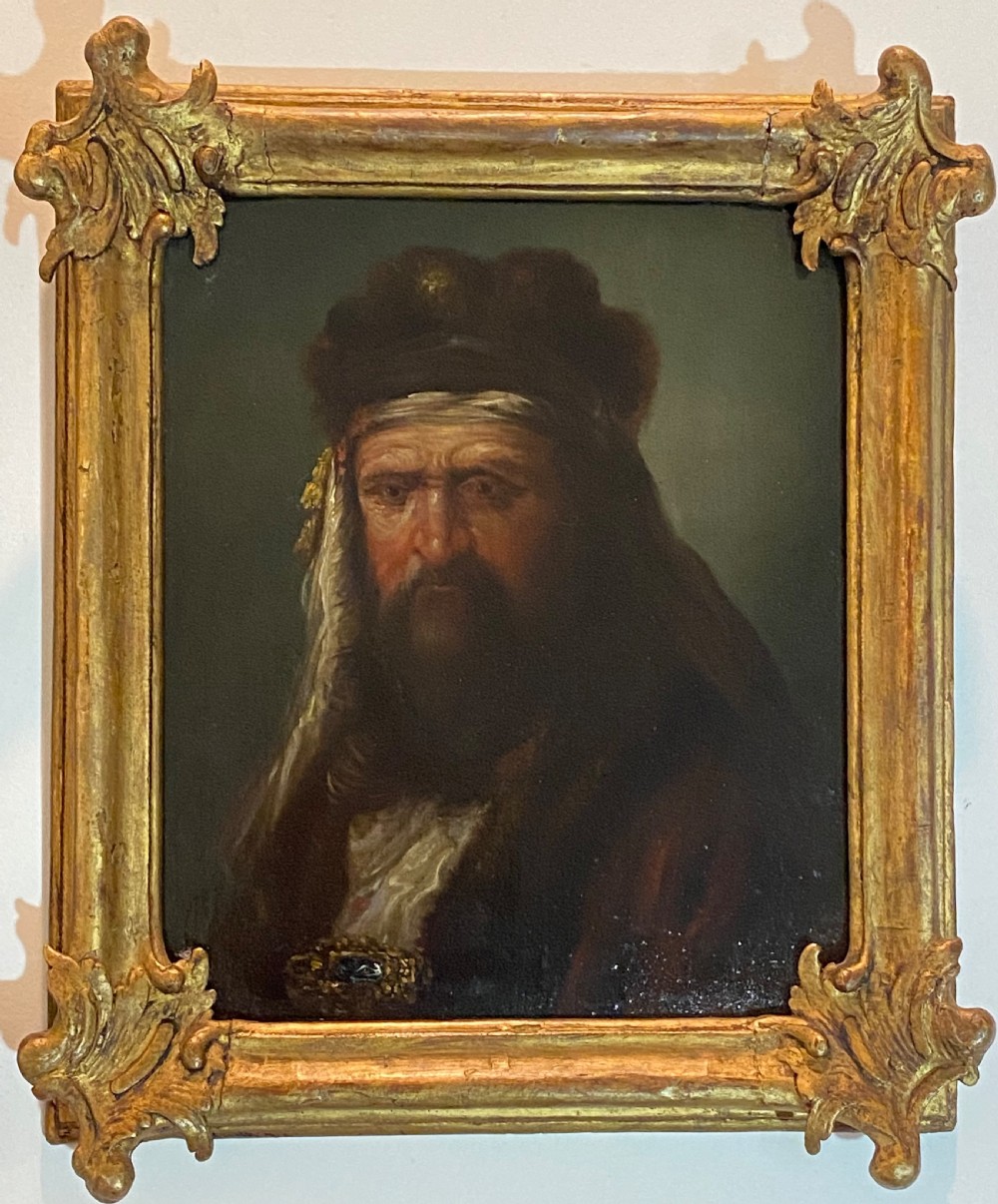 After Rembrandt, A Pair of early 18th Century Oil Portraits View III
