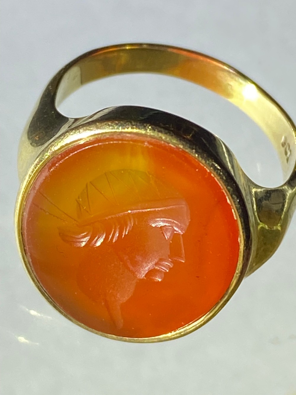 Victorian Carnelian Intaglio Ring View III