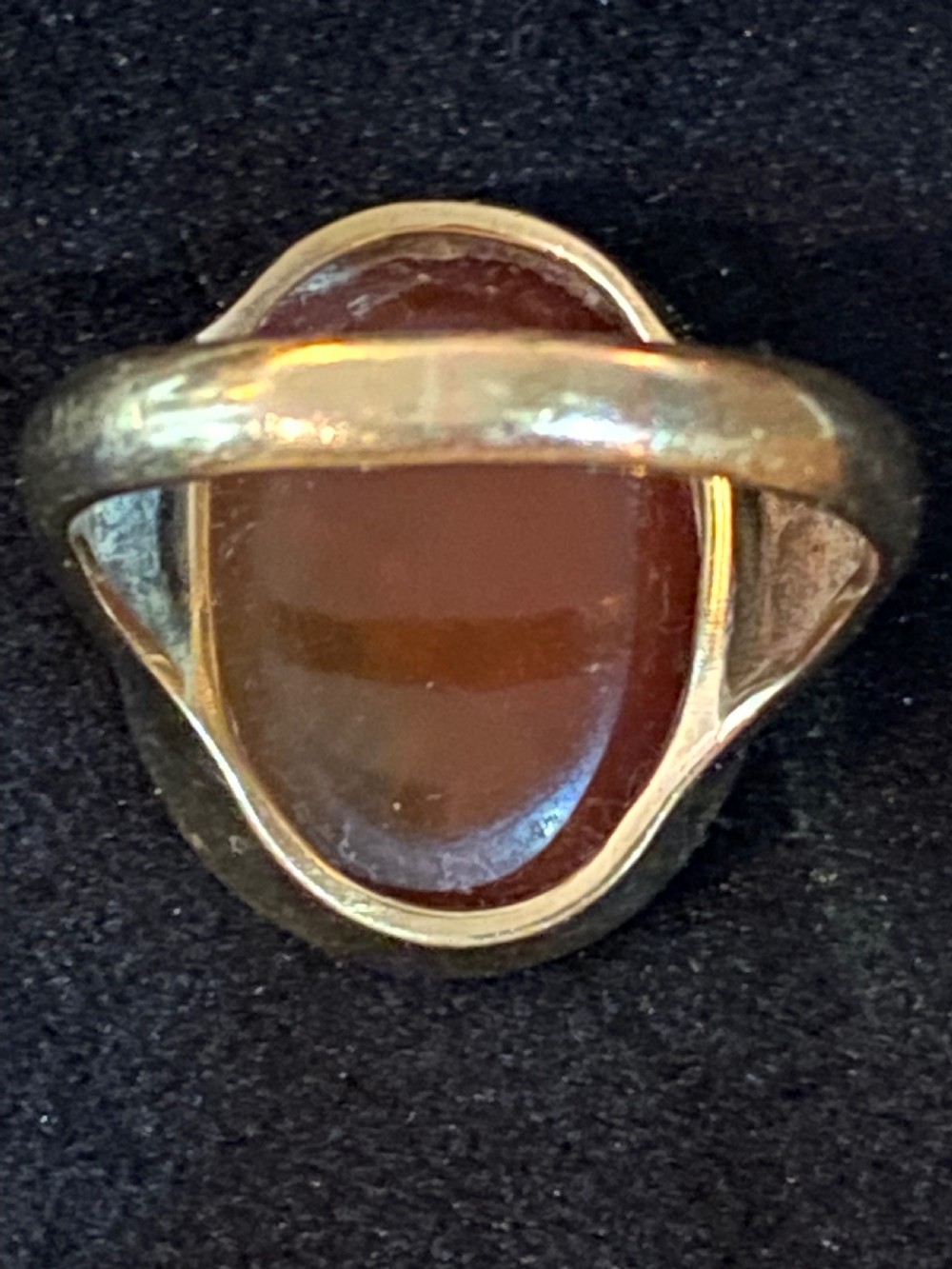 Victorian Carnelian Intaglio Ring View IV