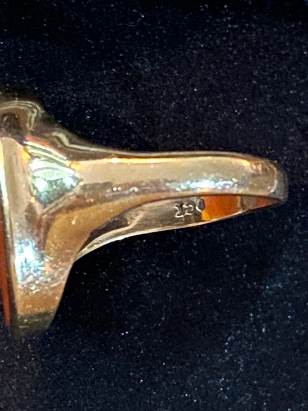 Victorian Carnelian Intaglio Ring View V