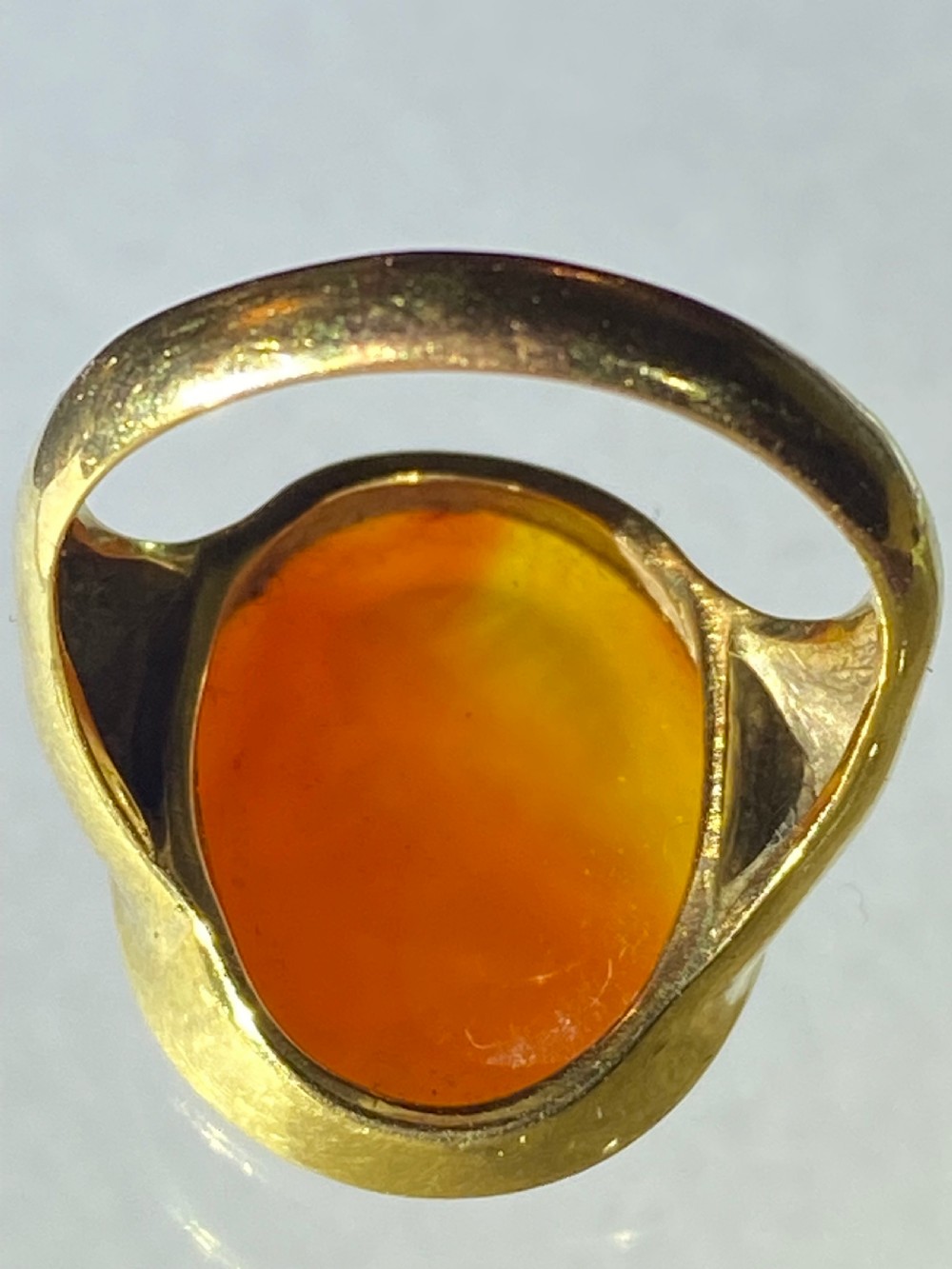 Victorian Carnelian Intaglio Ring View VII
