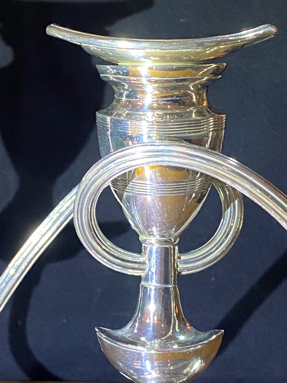 Pair of  Silver Plate Candelabra View VII