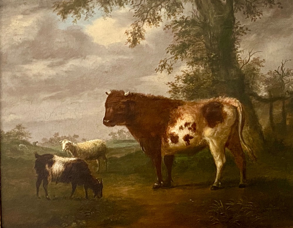 Pair of Late Georgian Oils  by George Vincent (1796-1831) View IV