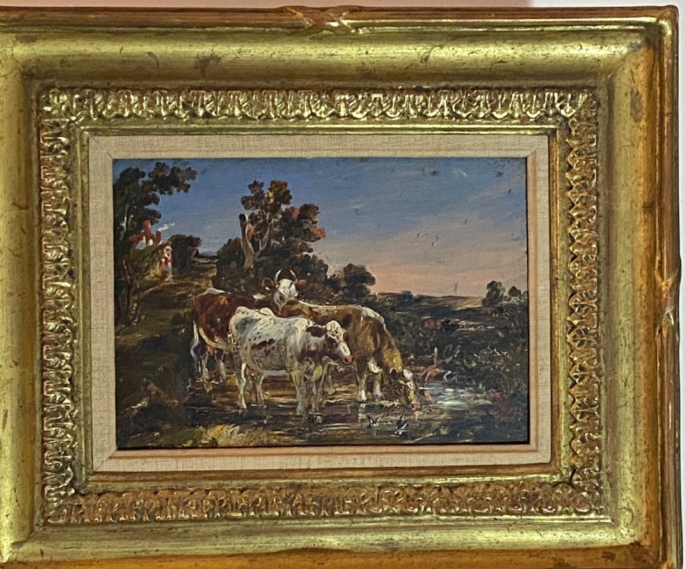 Late Georgian Oil  on Panel Attributed to JAMES WARD (1769-1859) View II