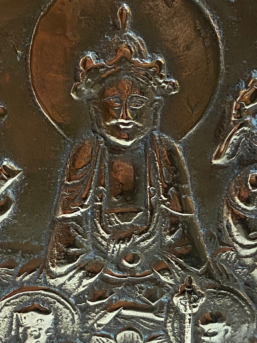 Antique Chinese Brass Bookends  View VIII