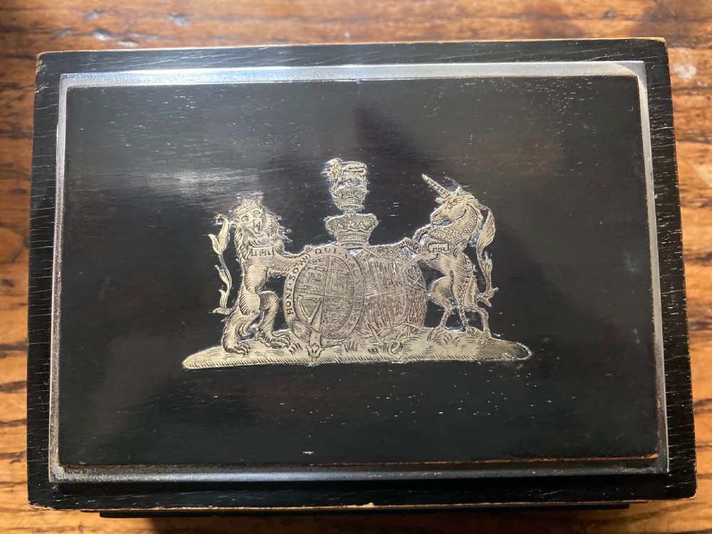 British Royal Family Cigarette Box of Interest. View IX