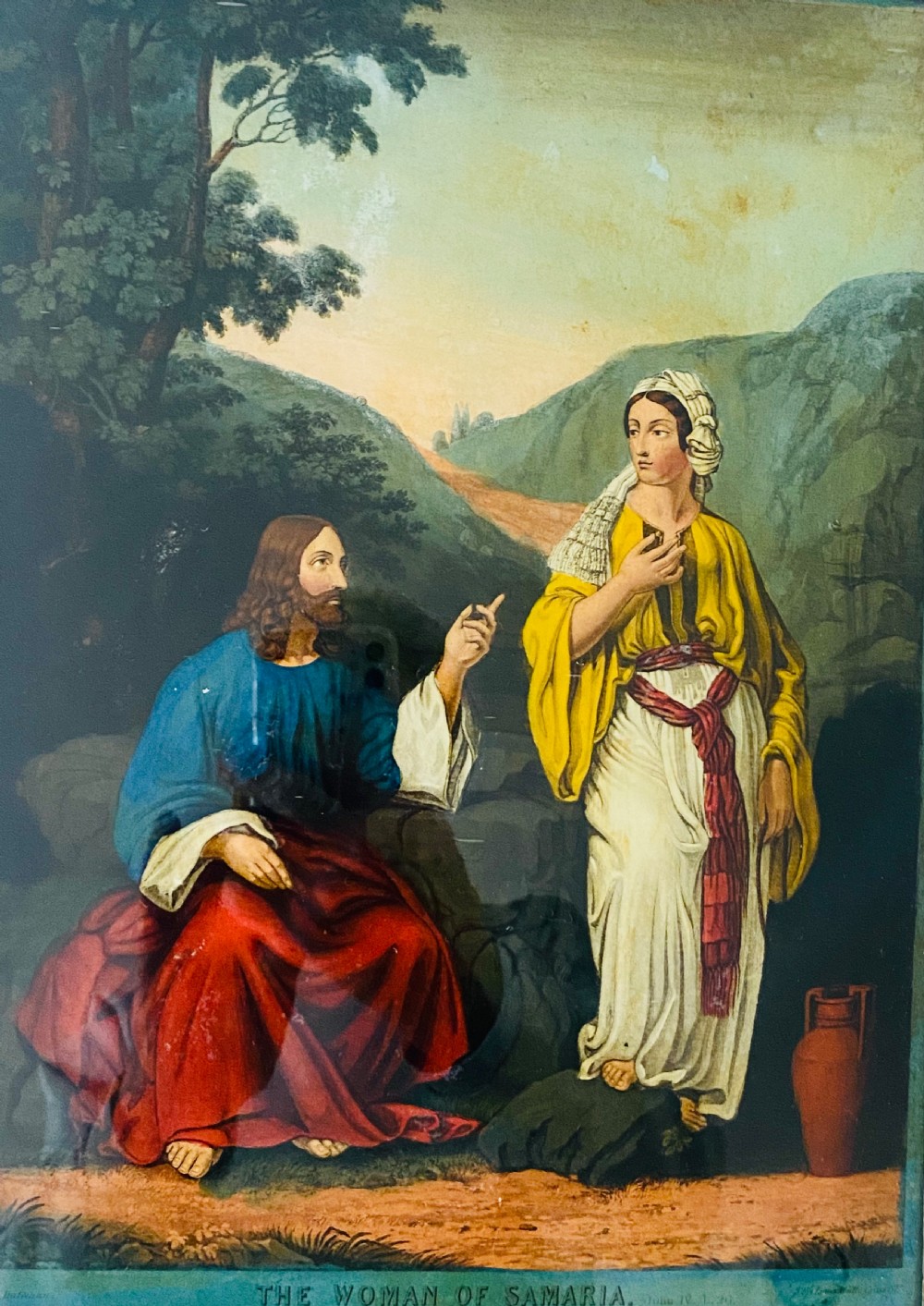  Reverse Painting on Glass of 