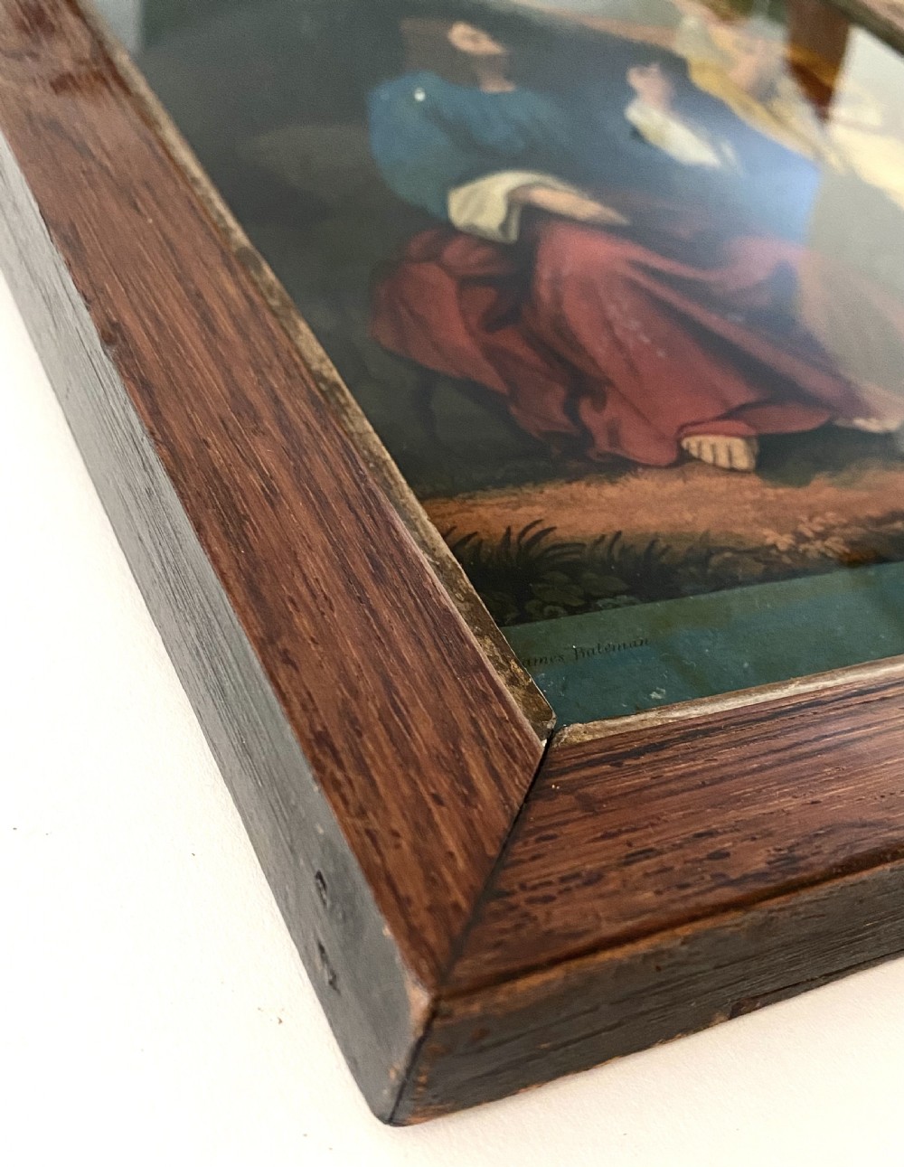  Reverse Painting on Glass of 
