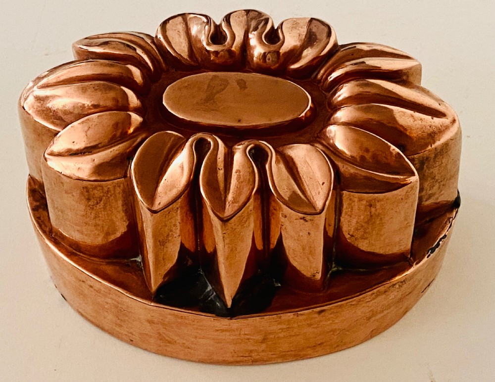 Victorian Copper Jelly Mould