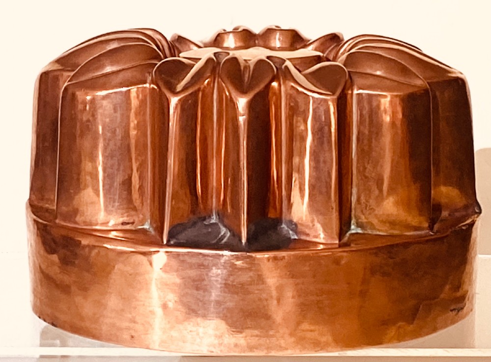Victorian Copper Jelly Mould View II