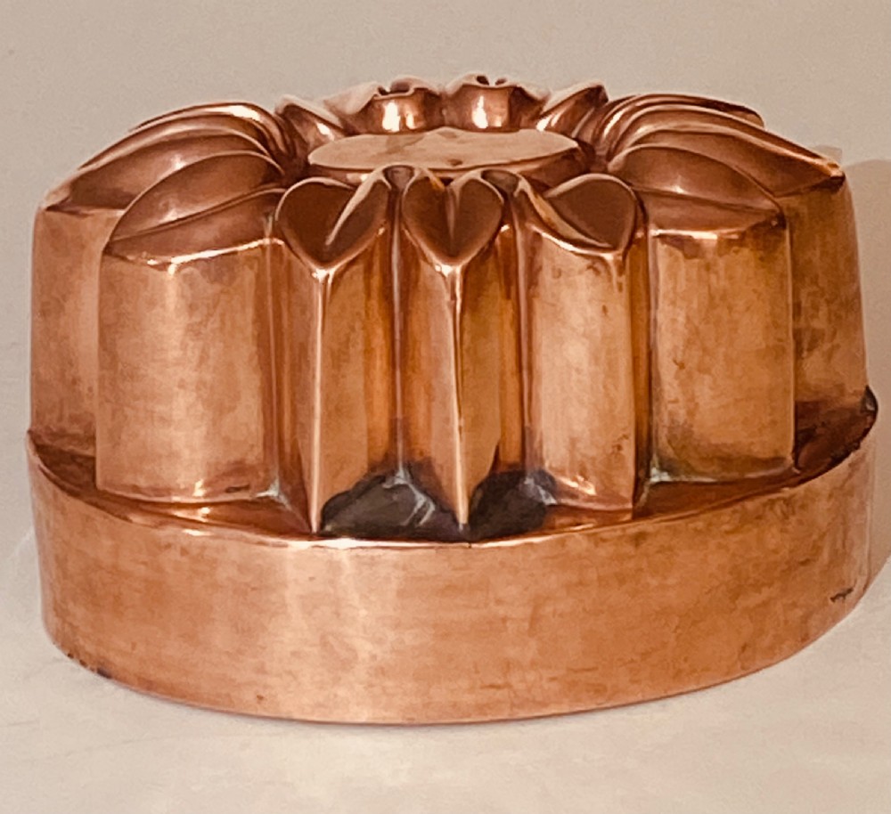 Victorian Copper Jelly Mould View III