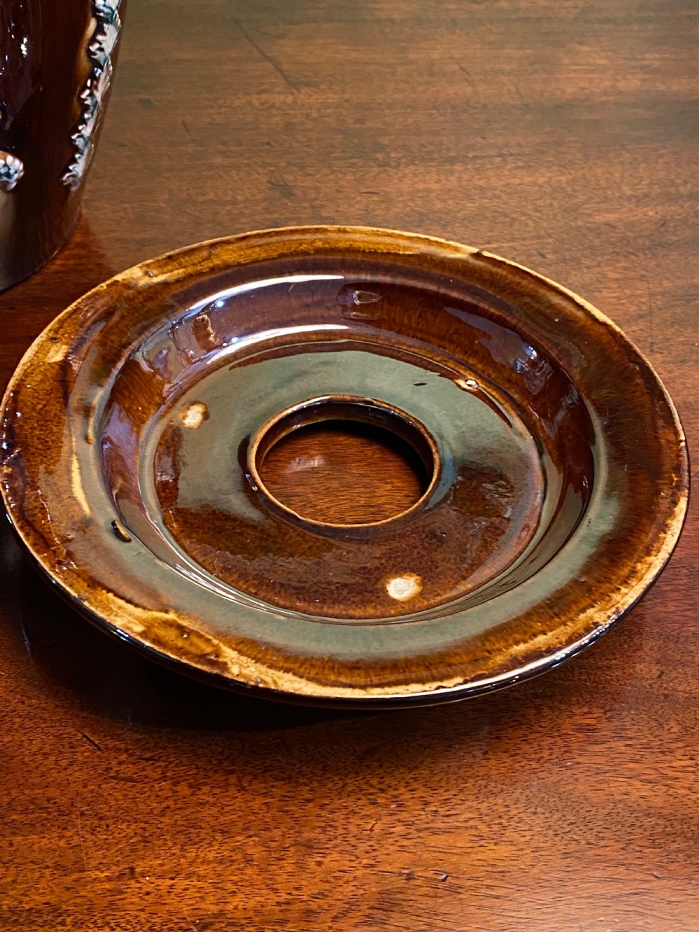 Measham Bargeware Teapot. 1909 View VIII