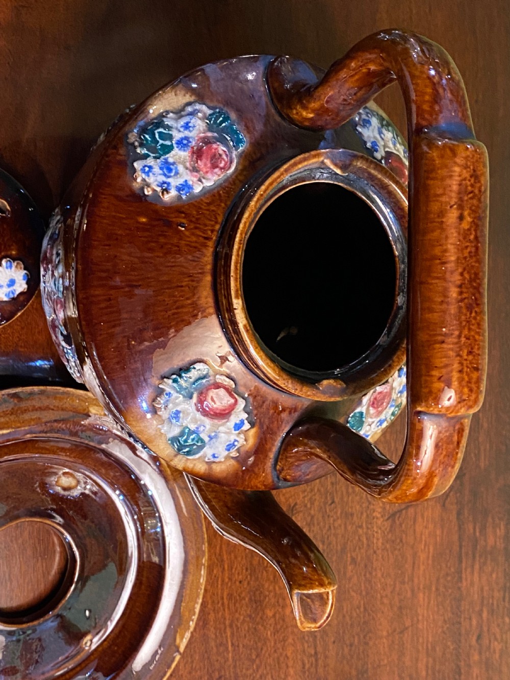 Measham Bargeware Teapot. 1909 View XI