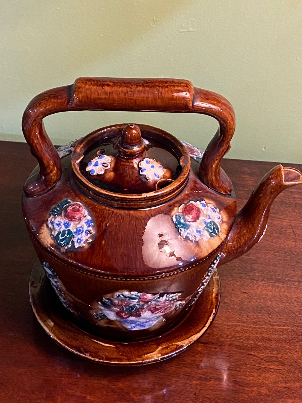 Measham Bargeware Teapot. 1909 View XIV
