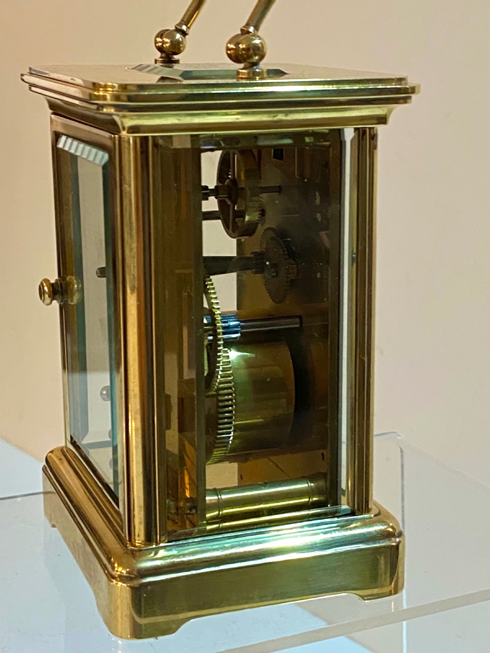 Matthew Norman Brass Carriage Clock View V