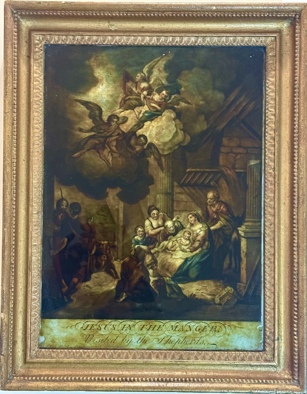 Reverse Painting on Glass