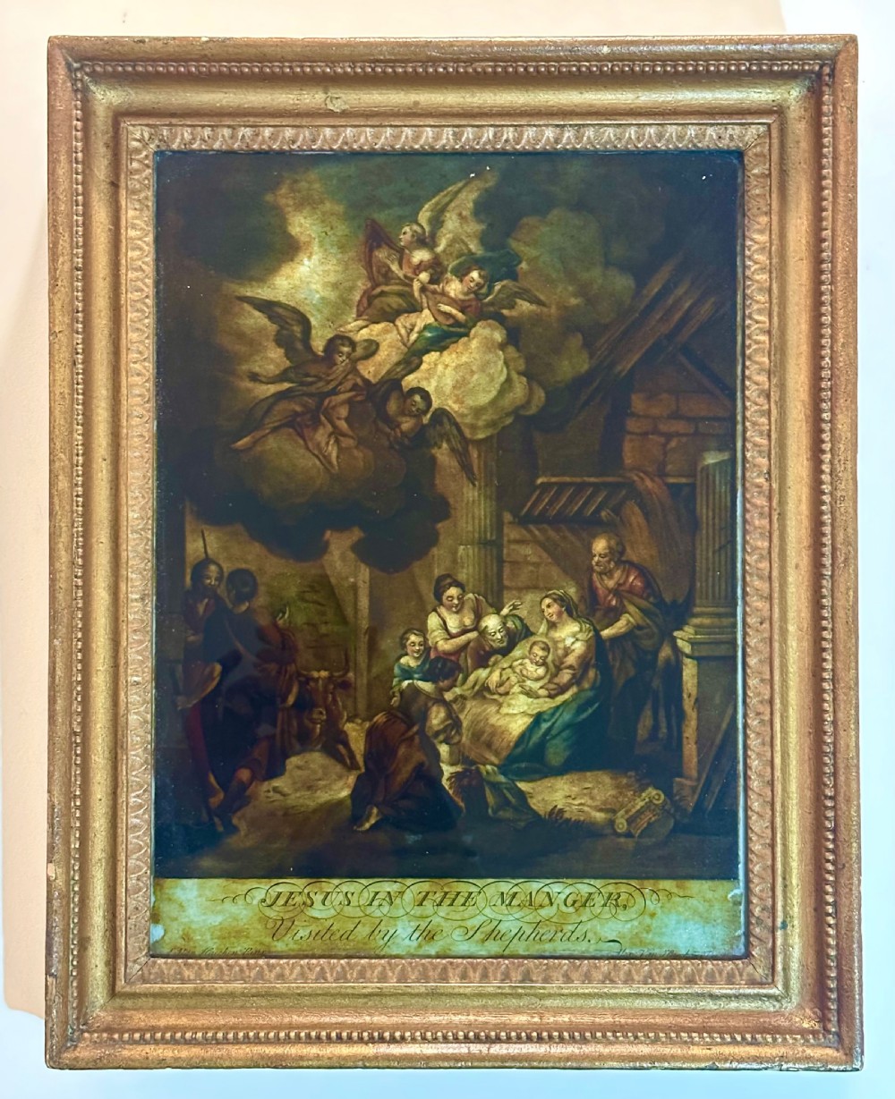 Reverse Painting on Glass View II