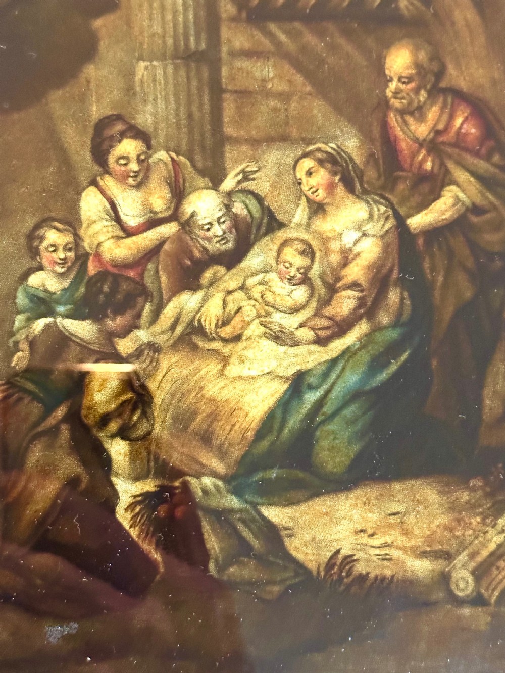 Reverse Painting on Glass View IV