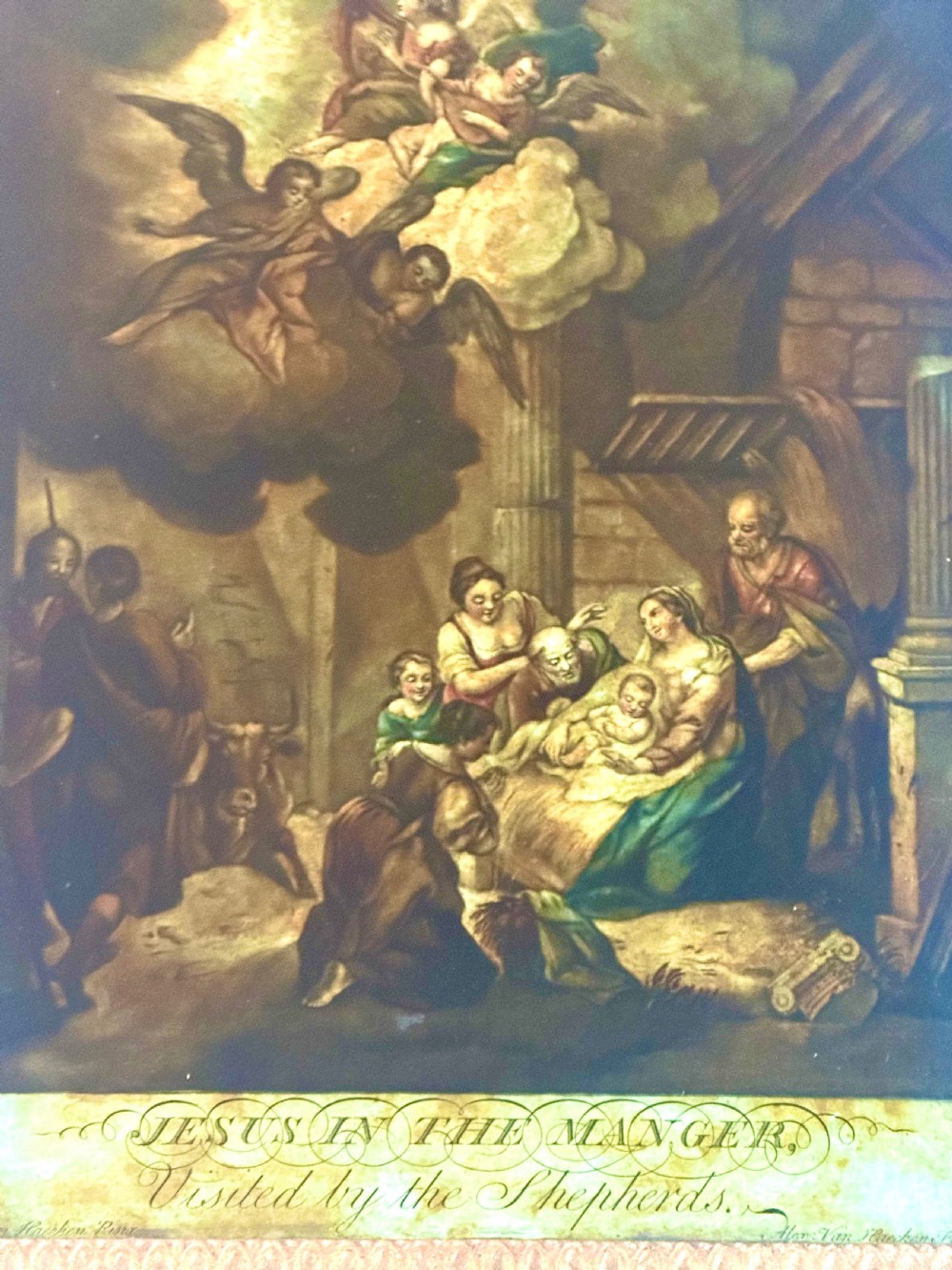 Reverse Painting on Glass View IX