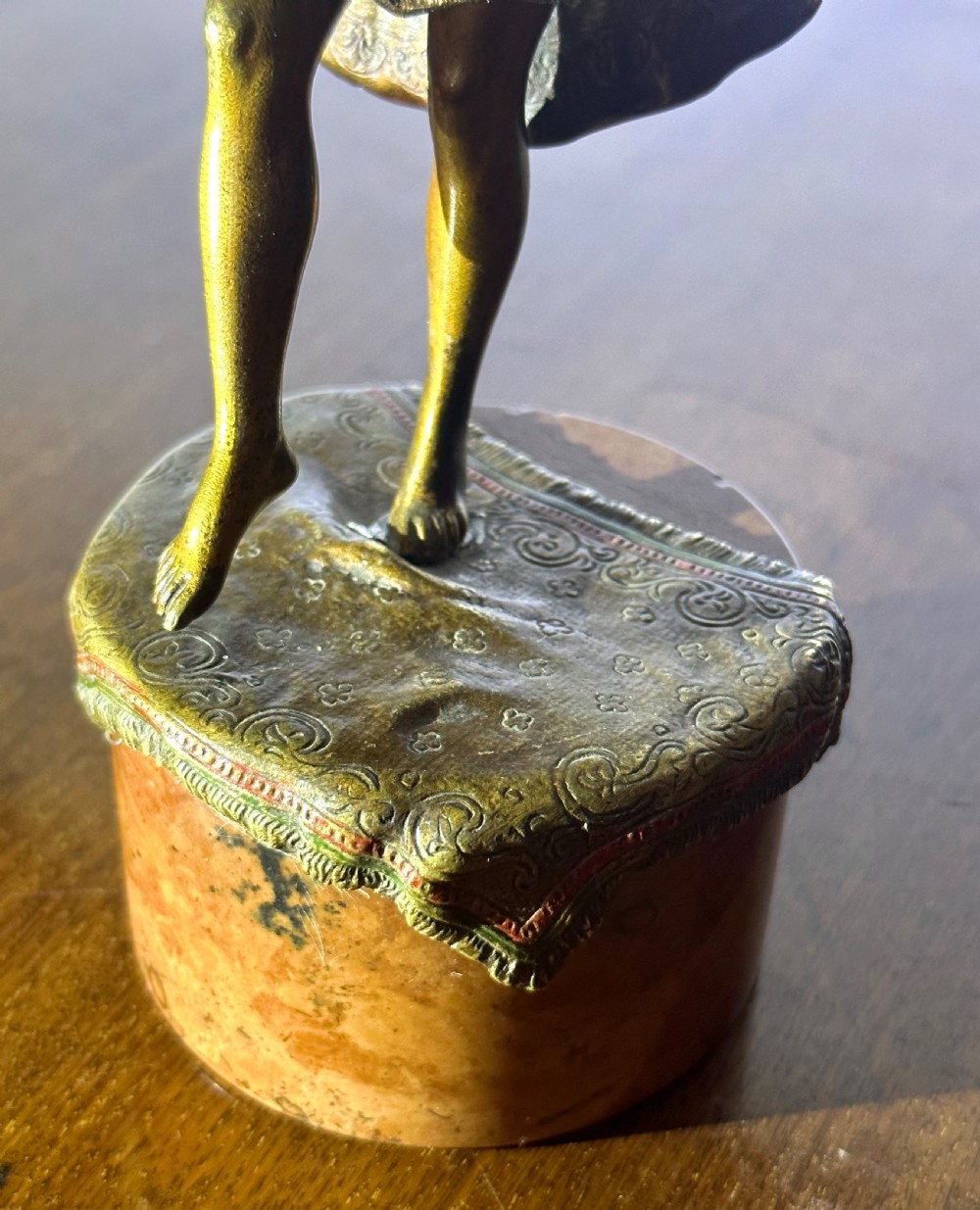 Bronze by Franz Bergman (1861-1936)  The Exotic Dancer View XII