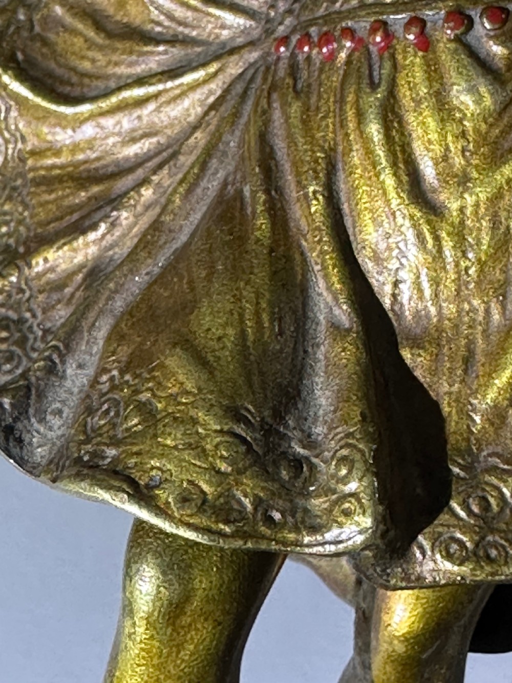 Bronze by Franz Bergman (1861-1936)  The Exotic Dancer View XVI