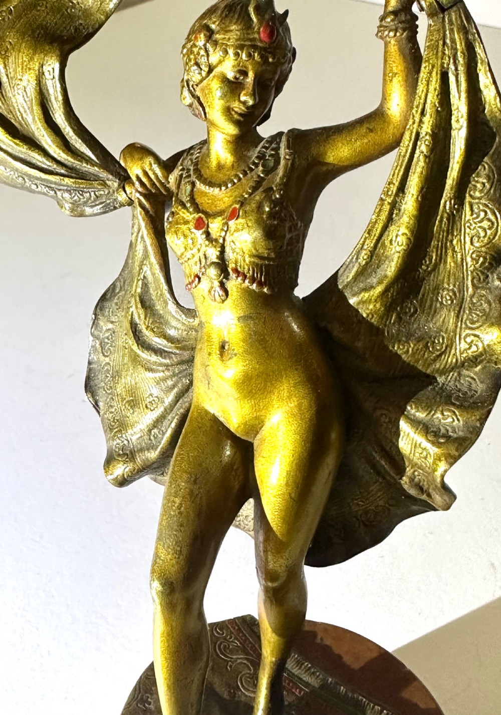 Bronze by Franz Bergman (1861-1936)  The Exotic Dancer View XXII