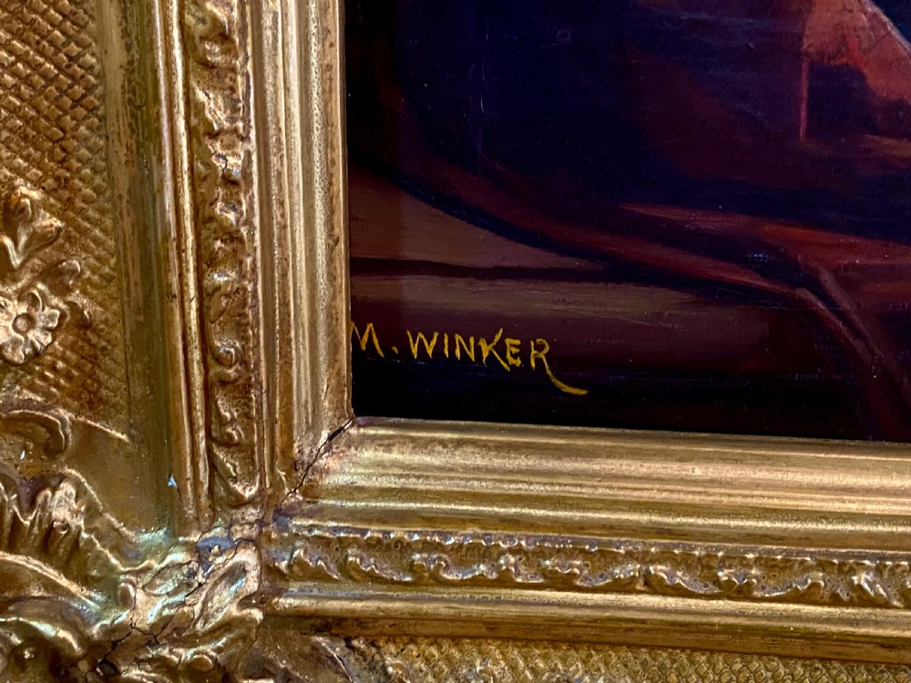 Oil on Canvas by Mathilde Winker (1881-1968) View VI