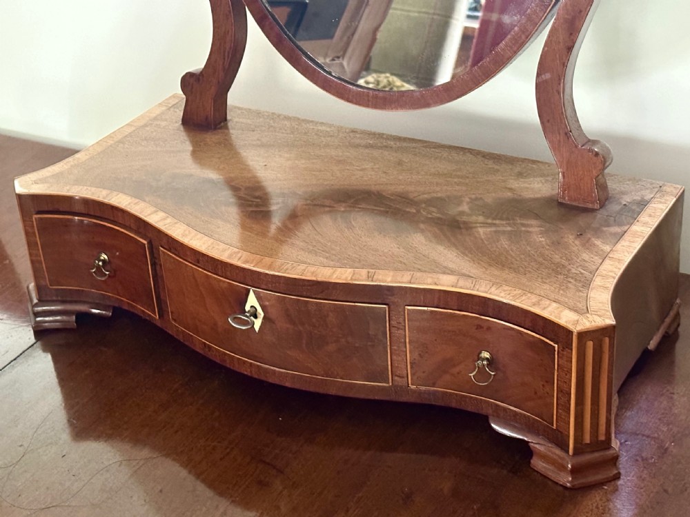 Regency Mahogany Toilet Mirror  View III