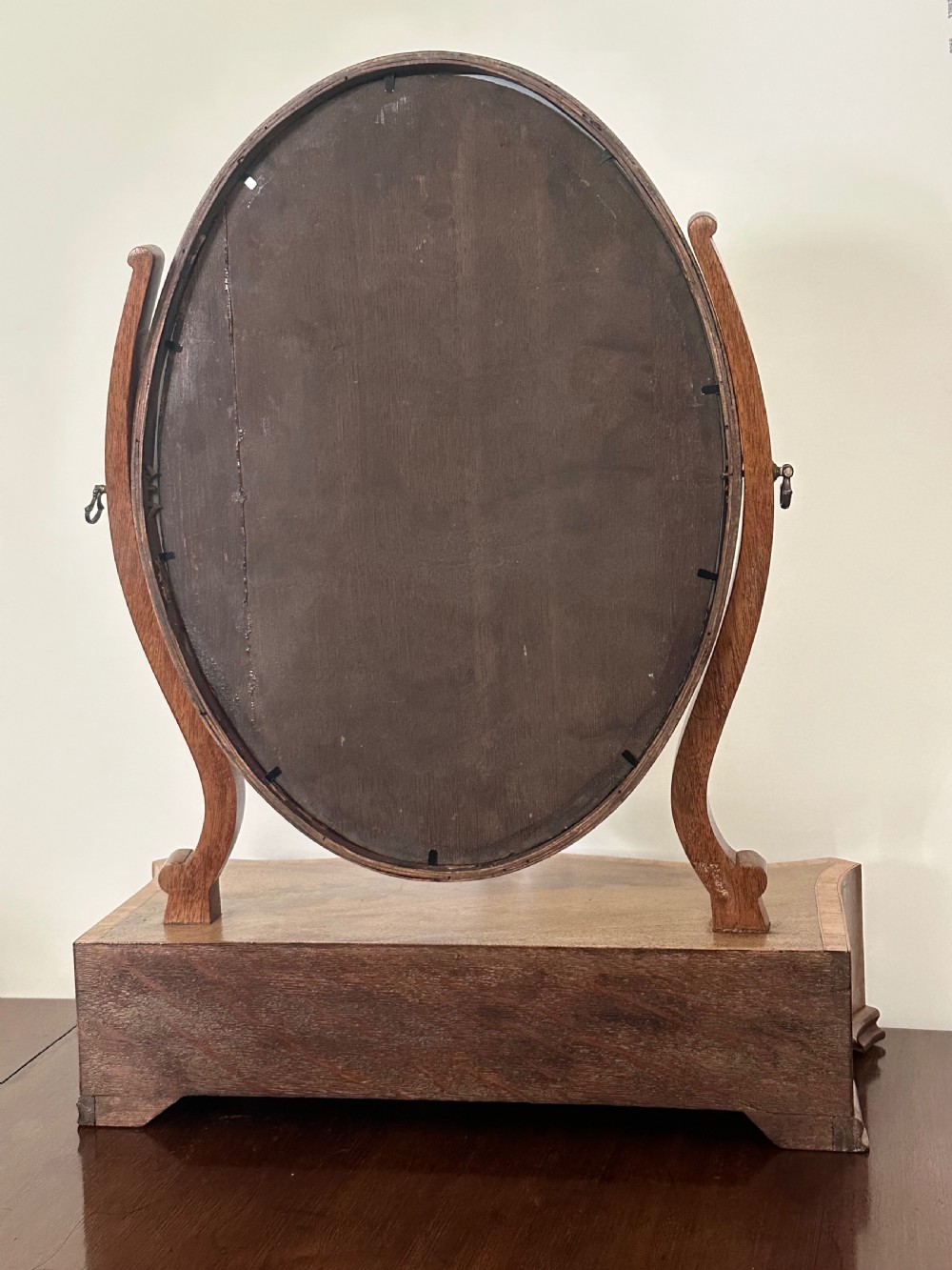 Regency Mahogany Toilet Mirror  View IV