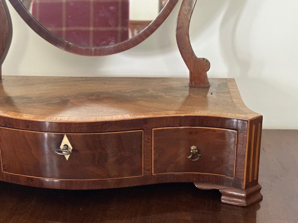 Regency Mahogany Toilet Mirror  View VII
