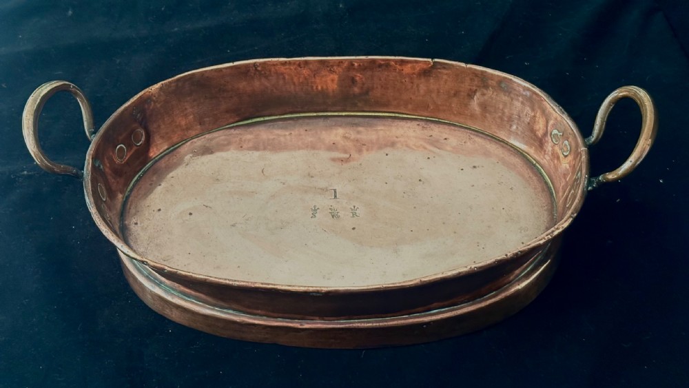 Antique Copper Tray from S.W. Railways  View III