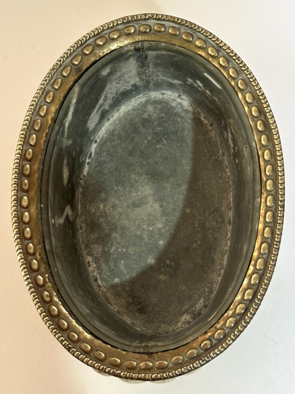 Regency Brass Wine Cooler or Jardinier View IX
